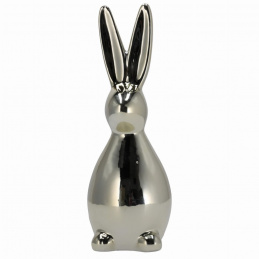 Ceramic rabbit for Easter display