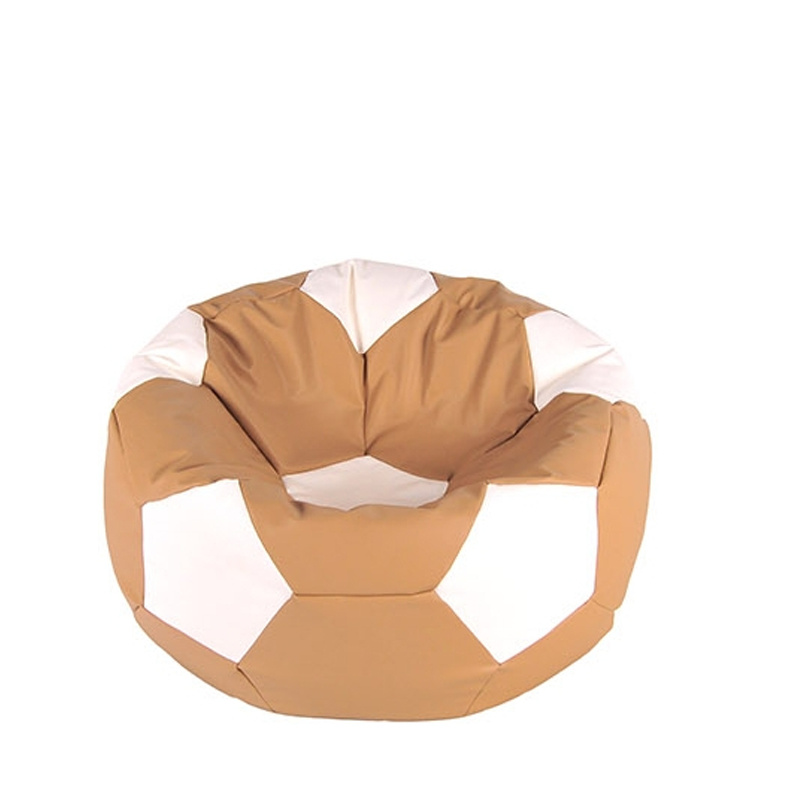 Aga Sofa bag BALL XXXL White - Brown