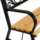 Aga Garden Bench DSC7517 120x56x87 cm