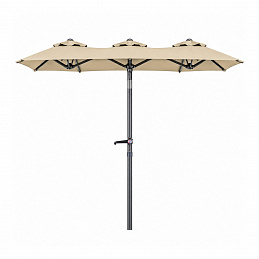 Linder Exclusiv Garden Parasol 300x150x220 cm Beige