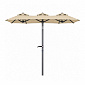 Linder Exclusiv Garden Parasol 300x150x220 cm Beige