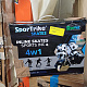 4-in-1 Roller Skate Set Children's Skates Size 34-38 Blue 6SAF048 - SECOND QUALITY