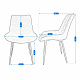 Aga Dining Chair, Gray