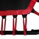 Aga FITNESS Trampoline 130 cm Red + handle