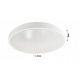 Round white surface-mounted ceiling light N/T 2x E27 + 2x LED bulb