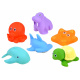 Rubber sea animals set 6pcs A3510