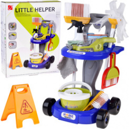 Cleaning set for children – trolley with accessories and universal vacuum cleaner ZA5873