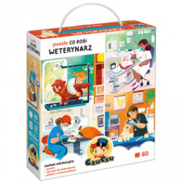 CzuCzu Puzzle What Does the Veterinarian Do 60 pieces 4+ ZA6101 universal