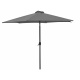 Linder Exclusiv Tilting Parasol 250 cm Light Grey
