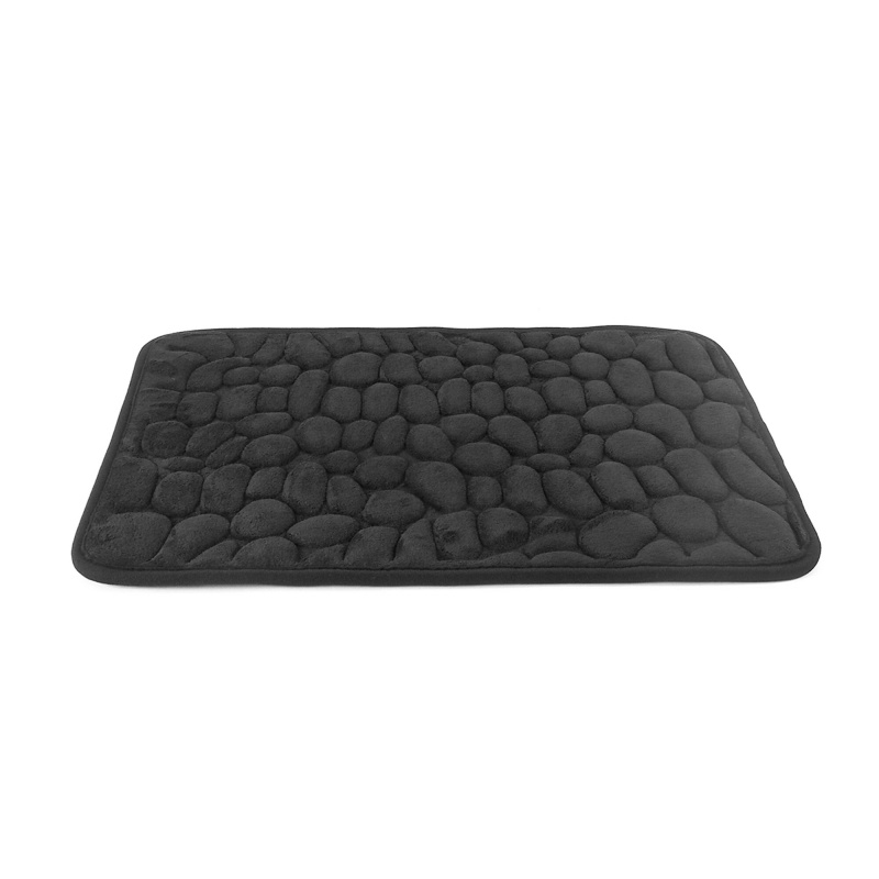 Aga Bathroom Rug 40x60 cm Black