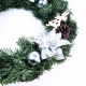 Aga Christmas Wreath 40 cm Silver