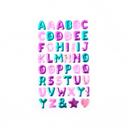 Aga4Kids Self-Adhesive Letters DS8101RT