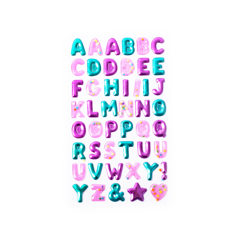 Aga4Kids Self-Adhesive Letters DS8101RT