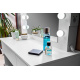 Aga Dressing table with mirror, lighting and el.drawer Matte White
