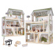 Aga LULILO Wooden dollhouse FLORO LED