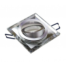 BERGE suspended ceiling spot light BRG71000 - glass - square - mirror