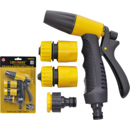 Garden Hose Connector Set 1/2 3/4 + Nozzle