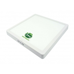 LED panel ECOplanet - square mounted - 24W - 230V - 1900Lm - neutral white
