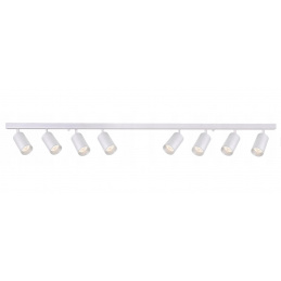 LED ceiling spotlight VIKI-L - 8xGU10 - white