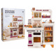 MEGA Kitchen with light, sound, and steam functions + accessories Beige