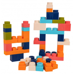 Set of Soft Blocks 44pcs. + Repetition Little Tiger