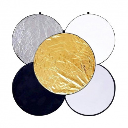 Q89 PHOTOGRAPHIC REFLECTOR 5-in-1 DIFFUSER 110 ROUND