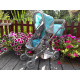 Multifunctional 4-in-1 Doll Stroller ZA4543 Gray-Turquoise