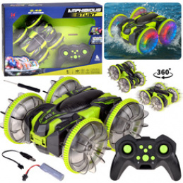AMFIBIA 2in1 Stunt r/c Remote Controlled Car Drives Swims Lights Up RC0735 Universal