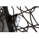 Aga Hanging Chair ORTA MR4200B-R Black/Red