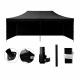 Aga Scissor stand PARTY 3x6m Black