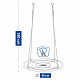 Aga Hanging Swing Ring 90 cm Orange