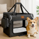 Tresko Pet Carrier for Dogs and Cats 61x42x42 cm Gray