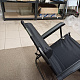 Waterproof Folding Garden Lounger Graphite 6DAZ176 - II. QUALITY