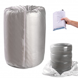 Waterproof tire cover for car wheels 13-17 inches