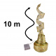 Decorative LED Ribbon 10m 100LED Christmas Tree Lights Christmas Decoration Warm White with Batteries
