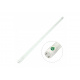 10x Hermetic Light Fixture 2x120cm + 2x LED Tubes Neutral White - Set