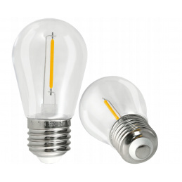 LED bulb for garlands E27 - 1W - warm white