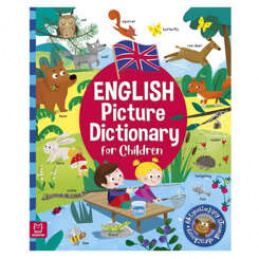 Aksjomat English Picture Dictionary for Children illustrated dictionary for children KS0912 universal