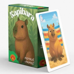Alexander Card Memory Game Piotruś Cards Capybaras GR0790 Universal
