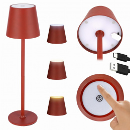 Table LED lamp 3 lighting modes touch - wireless