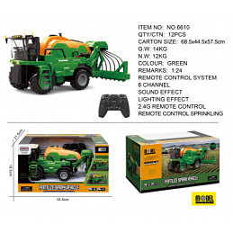 R/C Combine 1:24 Green with Light and Sound Function