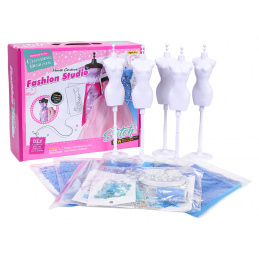 Little Designer Set, Blue Materials + Accessories