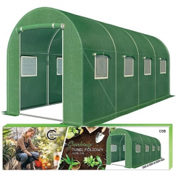 O3B GREENHOUSE GARDEN FOIL TUNNEL 4x2.5M