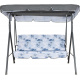 Aga Garden Swing Majka Flower Blue
