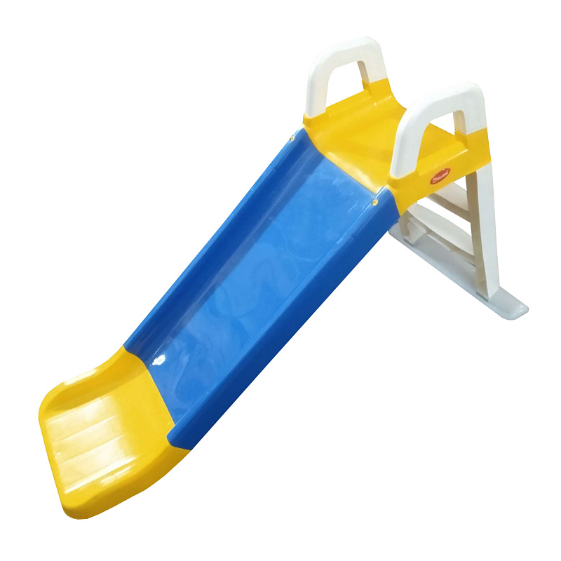 Doloni Slide with Handle 140 cm Blue-Yellow
