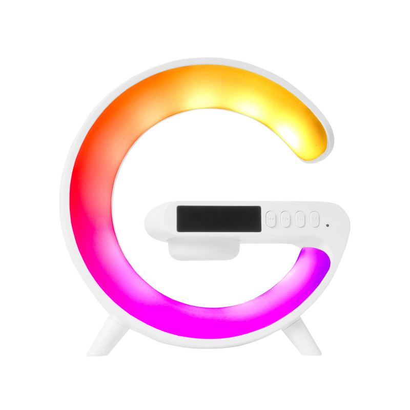 Aga RGB LED Lamp 5-in-1 with Wireless Charger White