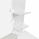 Aga Dressing Table with Mirror and LED Lighting + Stool Matte White