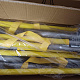 Aga 2x Garden reclining sun lounger with canopy Yellow 6DAZ548 - SECOND QUALITY