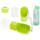 Aga Portable water and food dispenser for dogs Green