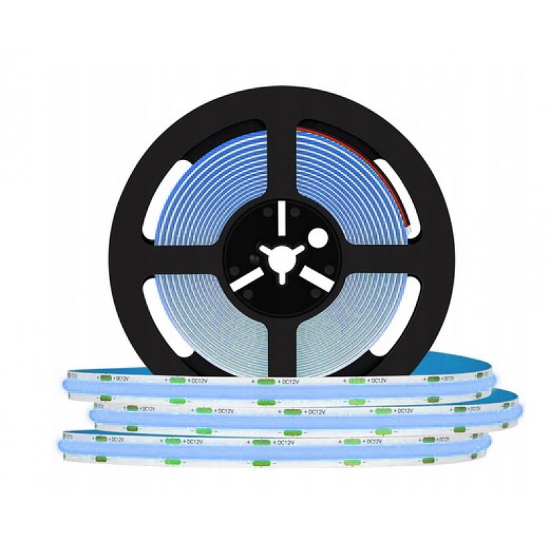 LED strip NEON COB homogeneous - 12V - 5 m - blue